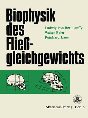 cover image of Biophysik des Fließgleichgewichts